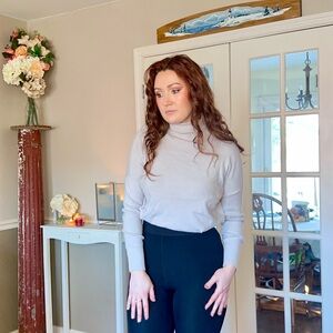 Women’s Grey Turtle Neck Sweater